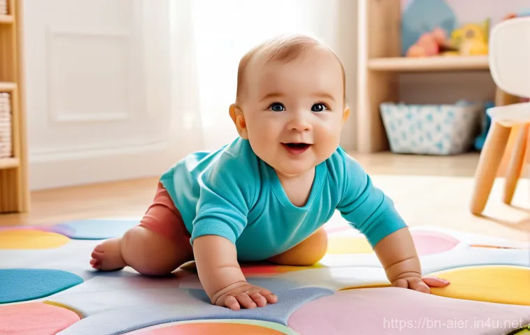 딥러닝 모델의 정확도와 효율성 균형 - **Prompt 1 (Baby):** A joyful, chubby infant, approximately 9-12 months old, with bright, curious ey...