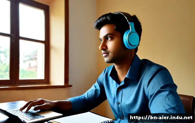 AI 분야 자격증 취득 방법 - Photorealistic Bengali young professional studying for an AI certification at a tidy home desk, lapt...