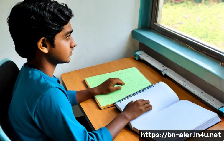 인공지능 학습의 실습과 이론 균형 - Photorealistic university AI learning lab in Bangladesh, a Bengali student seated at a clean desk ba...